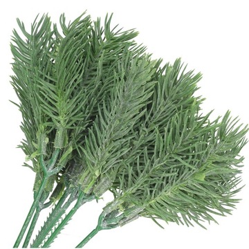 ЕЛЬ ЕЛЕВАЯ ВЕТКА РОЖДЕСТВЕНСКАЯ ДЕРЕВО ГУСТЫЕ ВЕТКИ 6 веток