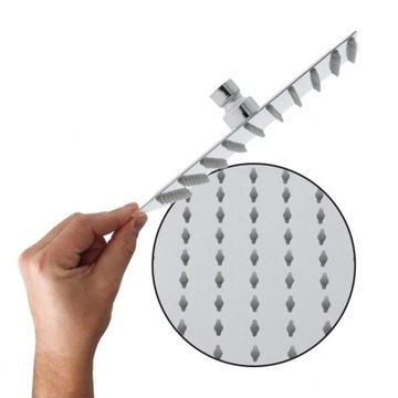 Душевая головка из нержавеющей стали 304 20*20 см