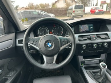 BMW Seria 5 E60 2008 BMW 520 163KM/Nawigacja/Sportowe fotele/, zdjęcie 14
