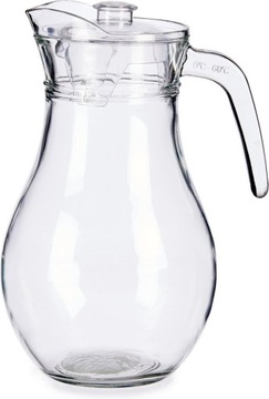 Szklany dzbanek z pokrywą 1,8l karafka