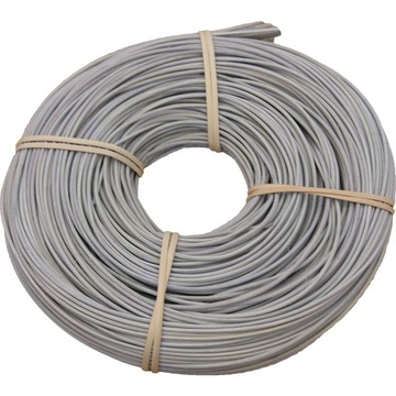 RATTAN SZARY materiał do wyplatania koszy 2,25mm 100g 5002220-21