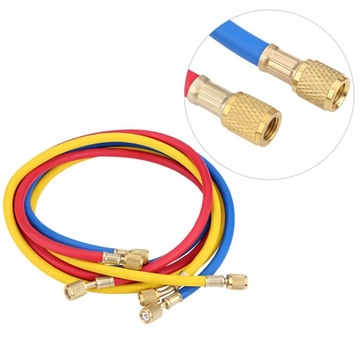 R134a Комплект манометра коллектора кондиционера с инструментом для заправочного шланга длиной 5 футов