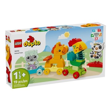 LEGO DUPLO — Поезд с животными (10412) + подарочная сумка LEGO