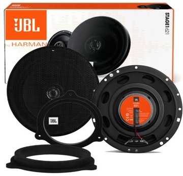 JBL STAGE 621 GŁOŚNIKI RENAULT MASTER TRAFIC PRZÓD