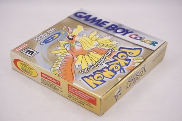 Pokemon Gold Version Nintendo Game Boy Color NOA