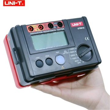 CYFROWY MIERNIK REZYSTANCJI IZOLACJI UNI-T UT501A