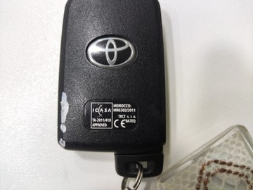 KLÍČEK OVLÁDAČ POUZDRO TOYOTA AURIS II E18 MR6302 2012-2018