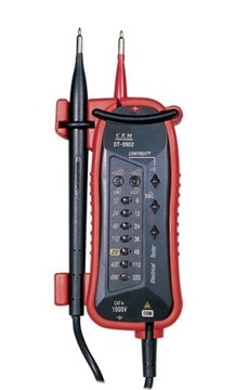 Miernik Tester napięcia CEM DT-9902 z buzzerem
