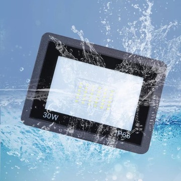 СВЕТОДИОДНЫЙ ГАЛОГЕННЫЙ ПРОЖЕКТОР 30ВТ СТРОИТЕЛЬНЫЙ СВЕТ РАБОЧАЯ ЛАМПА IP66 4500K XL