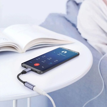 Кабель-адаптер аудио ЦАП USB-C — Mini Jack 3,5 AUX