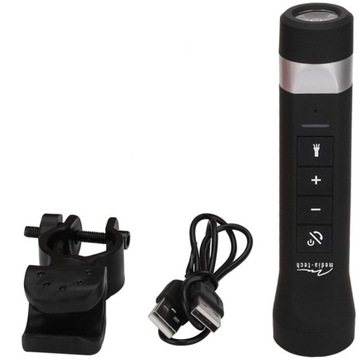 Велосипедный фонарь + BT Bluetooth MP3 ДИНАМИК 4в1