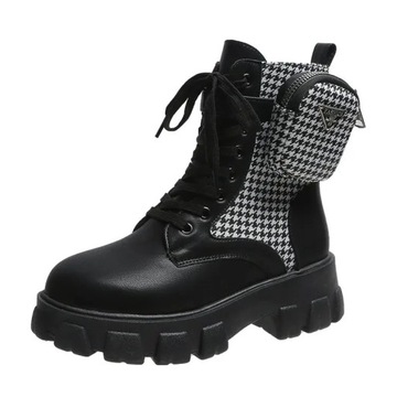 43 BLACK 3NEW BOTAS Women Motorcycle Kids Bots Klony żeńskie koronkowe plat