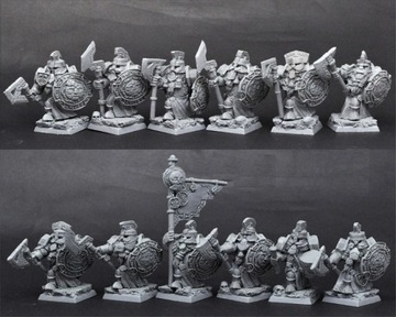 Scibor 28FM0417 Dwarven Noble Axemen [12szt] 28mm