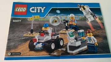 LEGO CITY 60077 NSTRUKCJA STARTOWY ZESTAW KOSMOS