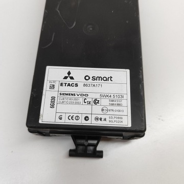 MITSUBISHI COLT 2006 RELÉ ŘÍDÍCÍ PRADEM