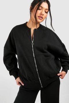 ЧЕРНЫЕ СПОРТИВНЫЕ БРЮКИ ДЛЯ МАТЕРИАЛОВ, ДЛИННЫЕ ПРЯМЫЕ, КЛАССИЧЕСКИЕ ГЛАДКИЕ, BOOHOO M