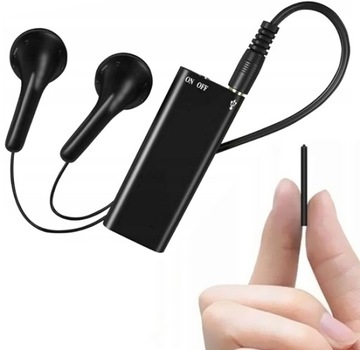 MINI DYKTAFON CYFROWY PODSŁUCH SZPIEGOWSKI MP3