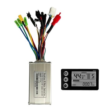 Bezszczotkowy kontroler silnika 24V 36V 48V/17A Akcesoria do paneli LCD