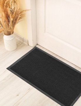 ВХОДНОЙ КОВРИК 3D ПВХ, ПРОТИВСКОЛЬЗЯЩИЙ, сетка 60x90см