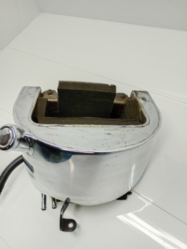 Масляный бак хромированный Harley Davidson softail 84+