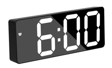 ZEGAR ELEKTRONICZNY LED BUDZIK ZEGAREK Z ALARMEM C