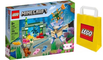 LEGO MINECRAFT 21180 Walka ze strażnikami