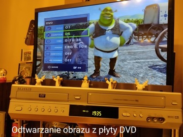 Видеомагнитофон S-VHS, SAMSUNG SV-DVD40 COMBO воспроизводит ленты S-VHS, состояние нового!