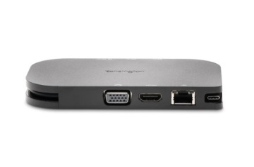 Kensington SD1610P Мобильная док-станция HUB USB-C HDMI 4K 2xUSB RJ45 VGA