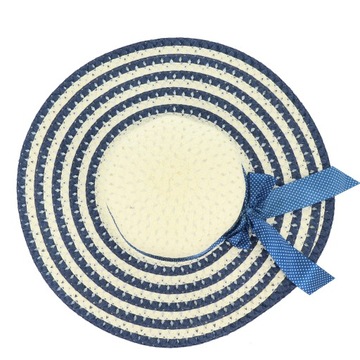 V2 ЖЕНСКАЯ СОЛОМНАЯ ПЛЯЖНАЯ ШЛЯПА С БАНТОМ, ЦВЕТ