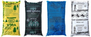 КИСЛЫЙ ТОРФ ХВОЙНЫЕ ЧЕРНИКИ PH3,5-4,2 ОК. 60 ЛИТРОВ