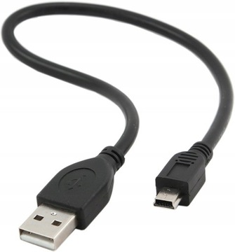 Kabel USB-mini USB Gembird CCP-USB2-AM5P-1 czarny