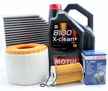 ZESTAW FILTRÓW+OLEJ 5W30 5L AUDI A6 C7 2.0 TDI