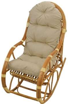 PODUSZKA NA FOTEL BUJANY WIKLINOWY 130x50