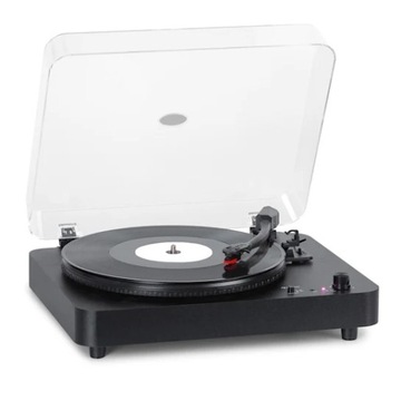 GRAMOFON Auna TT-Classic Light CZARNY Z BLUETOOTH BT CLASSIC