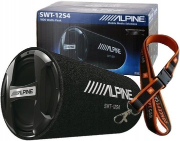 TUBA BASOWA BASS REFLEX ALPINE SWT-12S4 1000W + PASY MONTAŻOWE