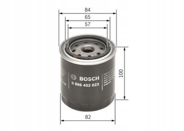 BOSCH 0 986 452 023 FILTR OLEJE