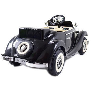 MERCEDES RETRO TYP 540K ДЛЯ ДЕТЕЙ И РОДИТЕЛЕЙ, МЯГКИЕ КОЛЕСА EVA, МЯГКИЕ
