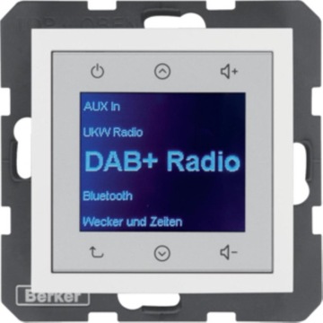 Radio sieciowe DAB+ Hager Radio Touch