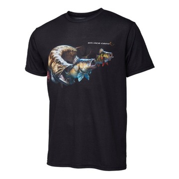 KOSZULKA SAVAGE GEAR CANNIBAL BLACK-M