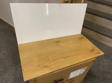 płytki drewno dąb 30x60 + białe podstopnice top design