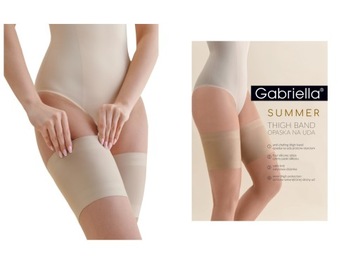 Opaska na Uda Przeciw Otarciom Gabriella Beige 7/8