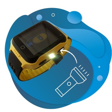 Цифровые умные часы с GPS для детей Модель:GO