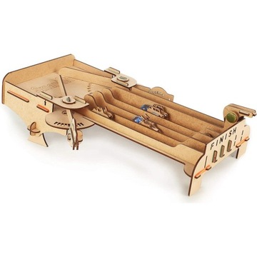 INTERAKTYWNY TOR WYŚCIGOWY - MECHANICZNE PUZZLE 3D SMARTIVITY DIY