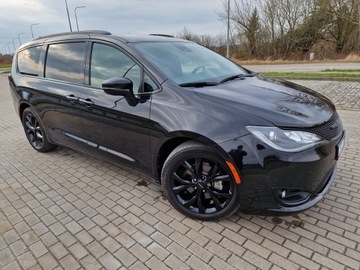 Chrysler Pacifica II 3.6 V6 291KM 2019 CHRYSLER PACIFICA LIMITED PAKIET S RADAR PANORAMA DVD KAMERY 360 SKÓRY