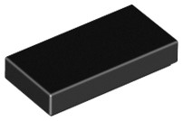 LEGO 3069b płytka tile 1x2 czarny 10szt.