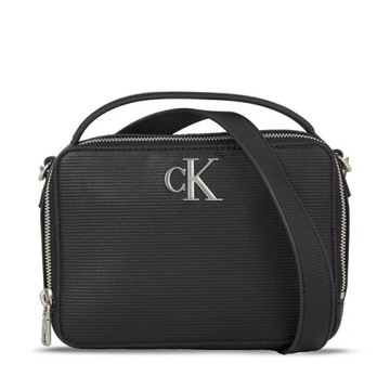 CALVIN KLEIN SHOULDER BAG - TOREBKA CZARNA DAMSKA