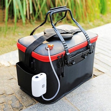 РЫБАЛОЧНОЕ ВЕДРО СКЛАДНОЙ КОНТЕЙНЕР СУМКА ДЛЯ РЫБЫ