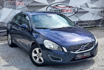 Volvo S60 II Sedan 1.6 D2 115KM 2011 Volvo S60 Ksenon bezwypadkowy serwisowany zare...