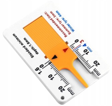 ИНДИКАТОР ИЗМЕРЕНИЯ ГЛУБИНЫ И ВЫСОТЫ ПРОТЕКТОРА ШИН