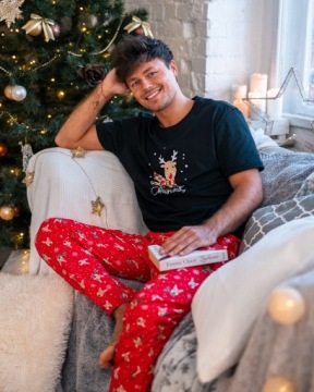 МУЖСКАЯ РОЖДЕСТВЕНСКАЯ ПИЖАМА SENSIS RUDOLFO [L]